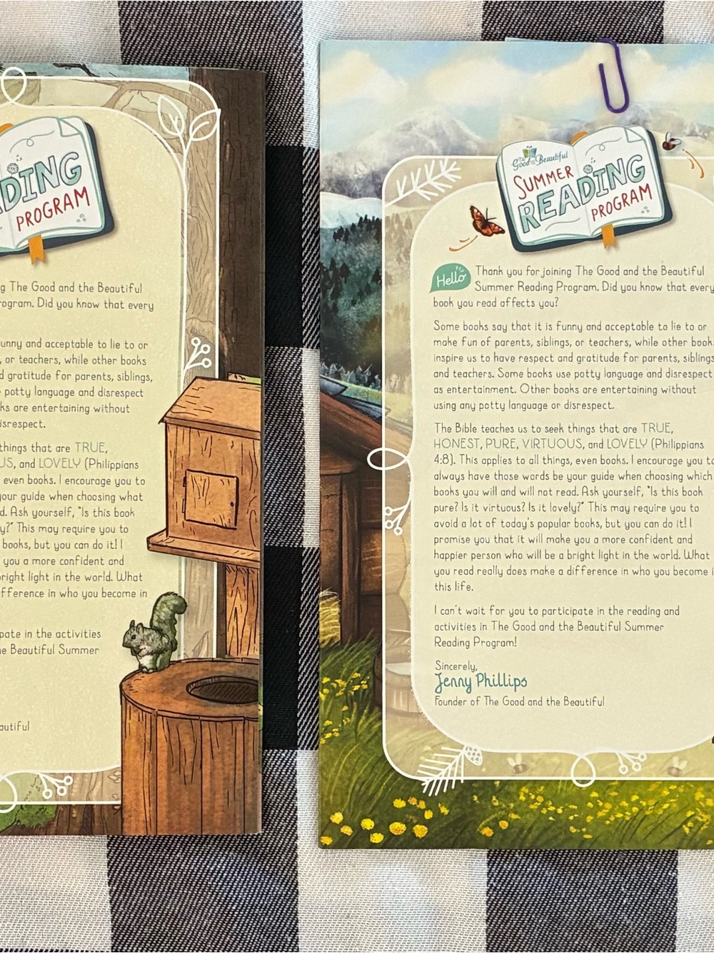 The Good And The Beautiful Summer Reading Logs